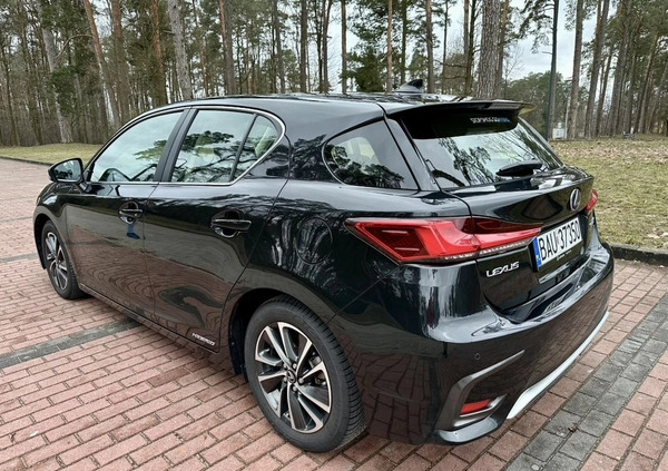 Lexus CT cena 96500 przebieg: 42200, rok produkcji 2019 z Augustów małe 497